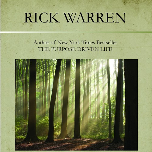 Design Rick Warren's New Book Cover Design by e3