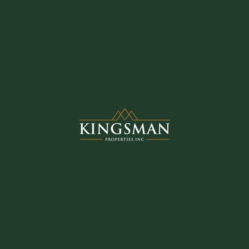 Kingsman Properties logo Design by Anna Avtunich