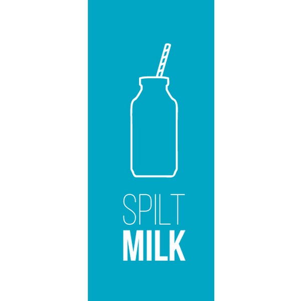 Got Milk? Spilt Milk is looking for a new logo, all dairy/retro signage fans apply!