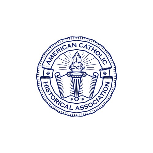 New logo and seal for 102-year-old academic organization (American Catholic Historical Association) Design by vsbrand