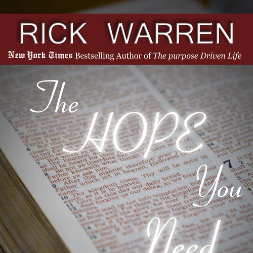 Diseño de Design Rick Warren's New Book Cover de Tim Kirkwood