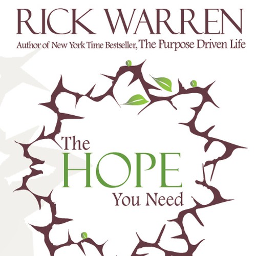 Design Rick Warren's New Book Cover デザイン by Nelinda Art