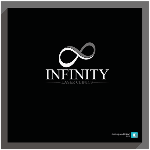 sleek elegant logo with infinity symbol | Logo design contest