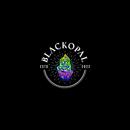 Black Opal - New CBD Hemp Brand-ontwerp door alexanderr