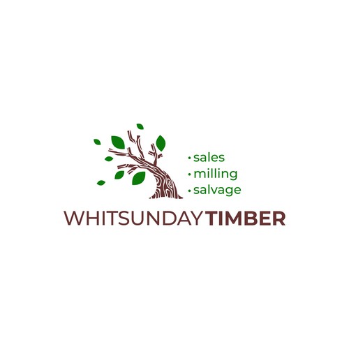 Captivating logo for environmentally friendly timber mill and timber sales Diseño de AYASANAS