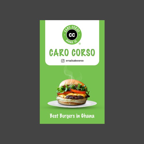 Billboard for Burger Company Design by Graphic Human