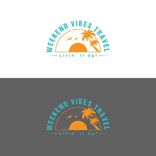 Design a Travel Logo for Weekend Vibes Travel Design by Pragiee