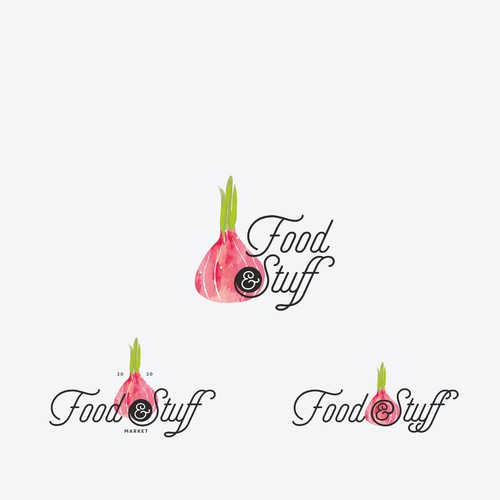 Design a logo for a place that sells food, and stuff: Food & Stuff Design réalisé par ∴ S O P H I Ē ∴