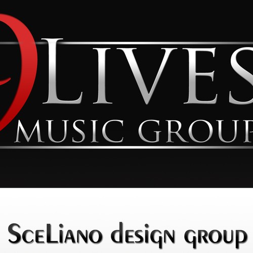 Design di 9 Lives Music Group Record Label LOGO di Sceliano