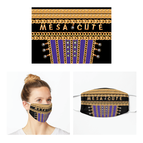 Design a signature mask that represents you as a designer [MULTIPLE WINNERS] Design by MESA CUTE
