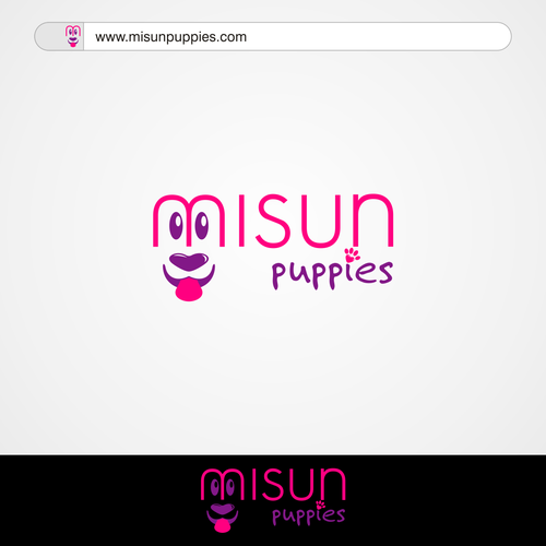 Create the next logo for Misun Puppies Design by Hermeneutic ®