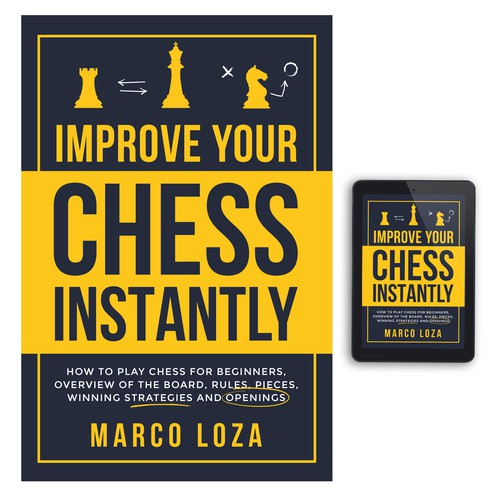 Awesome Chess Cover for Beginners Design by iDea Signs