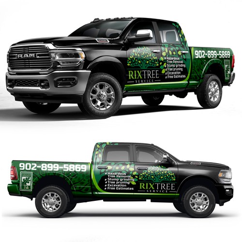 Truck wrap design Design by ssrihayak