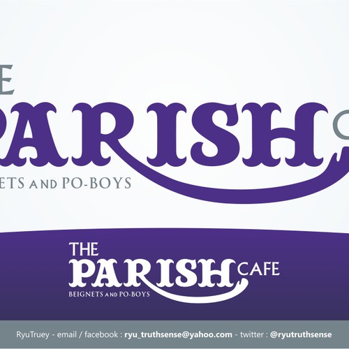 The Parish Cafe needs a new sinage Design by Zendy Brand