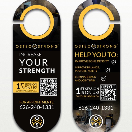 FLYER DOOR HANGERS! Design by Ventsi