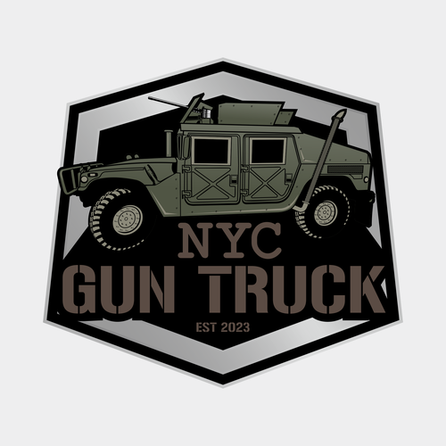 Attractive Logo for a Military Humvee Experience in the middle of the Big Apple Diseño de RayyaNamira