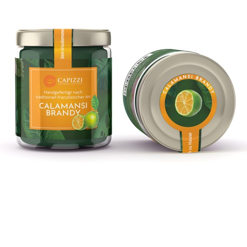 Label for exclusive fruit spreads made of tropical fruit Design by CK Graphic