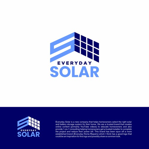 Everyday Solar Logo Design Design by AD's_Idea