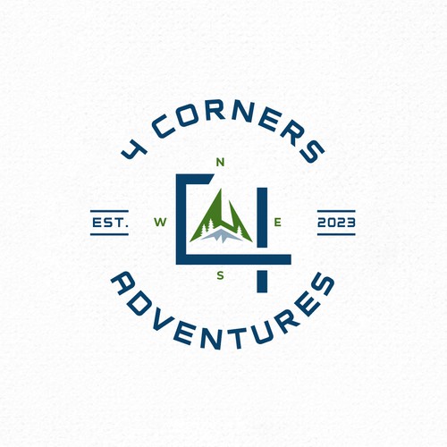 Adventure sports logo incorporating navigation elements, topography and maps Design by Logicainfo ♥