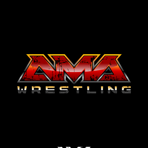 AMA Needs a Professional Looking Professional Wrestling Logo Design by Kriz Kroz