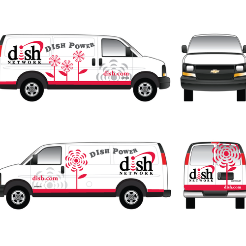 V&S 002 ~ REDESIGN THE DISH NETWORK INSTALLATION FLEET デザイン by tini1