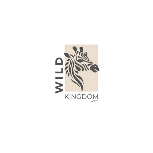 Design a logo for my artwork inspired by exotic animals! “Wild Kingdom Art” Design réalisé par Thsplt