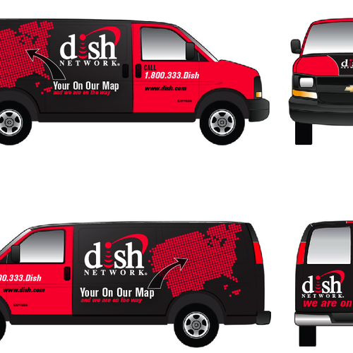 V&S 002 ~ REDESIGN THE DISH NETWORK INSTALLATION FLEET デザイン by nk