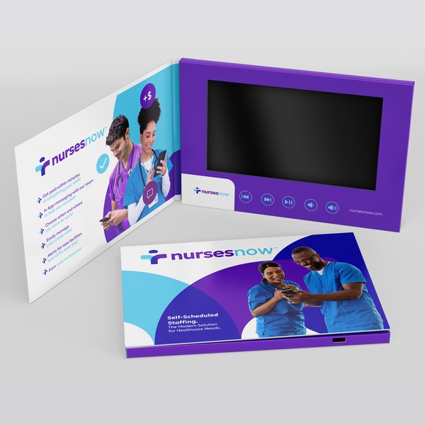 Video Brochure layout design