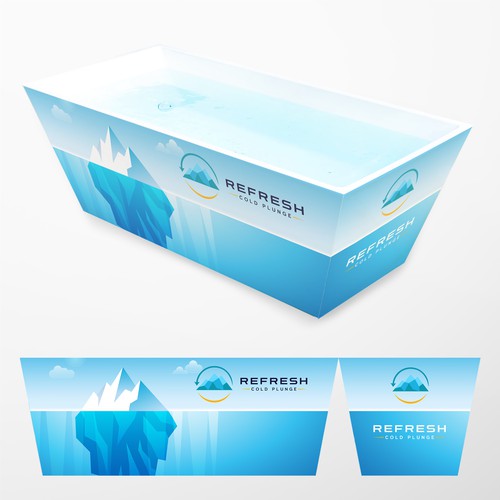 Cold Plunge Ice Bath Tub Design by rizal hermansyah