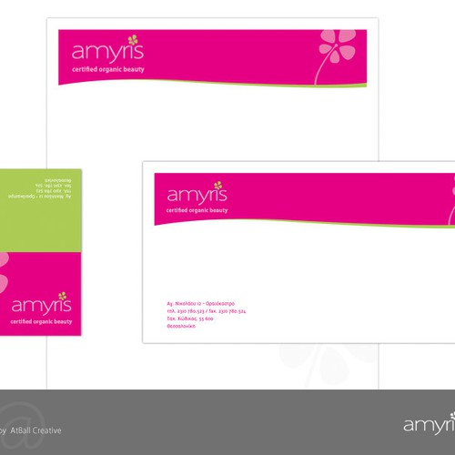 Logo for Organic Beauty Company Design by @Ball