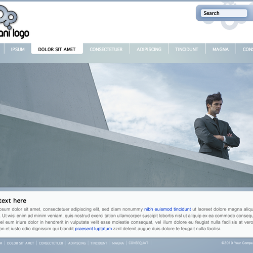 1-3 Page Website Template Design von Neolist