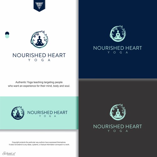 Nourished Heart Yoga needs a contemporary, minimalist logo Design by fortyeight.studio™