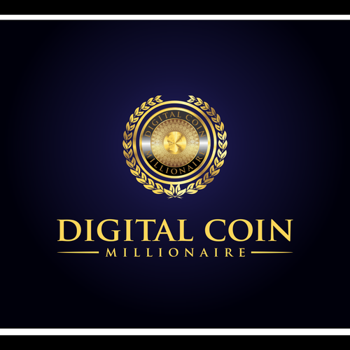 Cryptocoin Logo For 2 Digital Coin In The World Logo Design