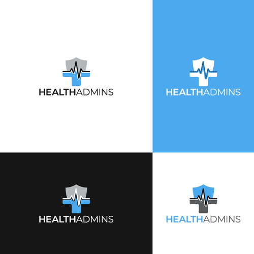 Be the designer that created the coolest healthcare software logo with Health Admins!!!! Design by Captainzz