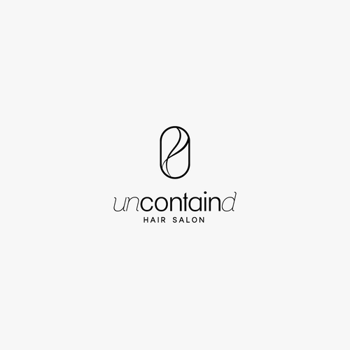 Design Think UNcontainD - Logo for Cutting Edge Hair Salon di sofisticirano™