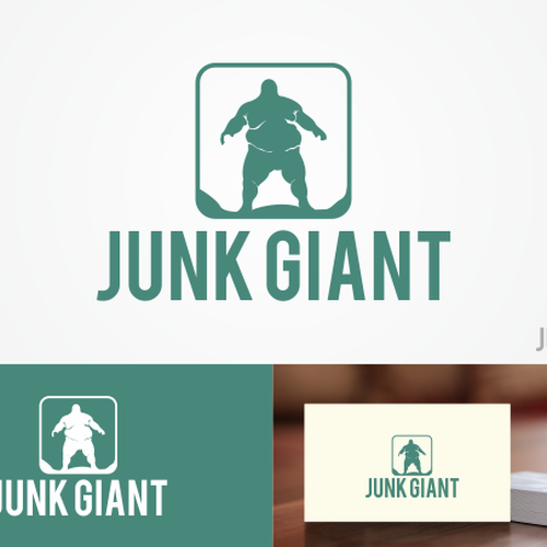 Create a modern, eye-catching logo for junk removal company Junk Giant. Design by Brainstorming_day