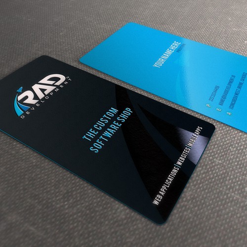 Design A Software Company Business Card You Can't Stop Looking At!! Design by JB_design