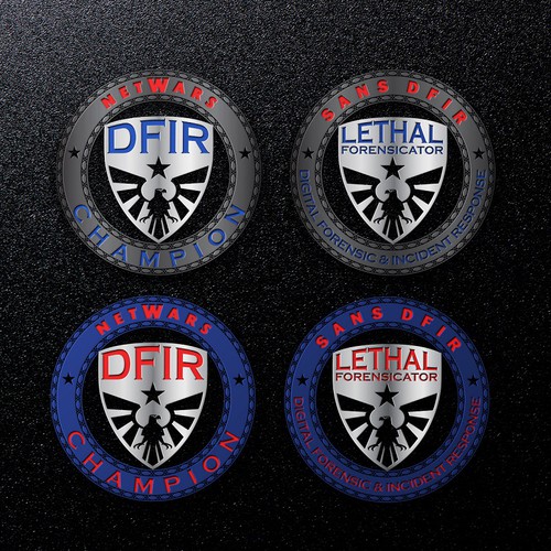 DESIGN SUPERHERO CREST & CHALLENGE COIN