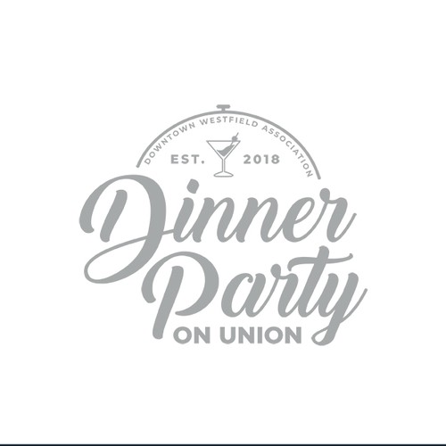 Dinner Party on Union Logo Design by designbypawu
