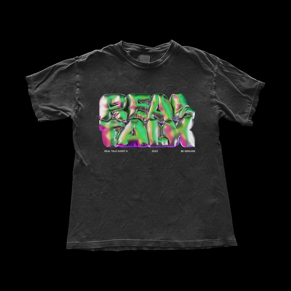 3D Lettering for T-Shirt