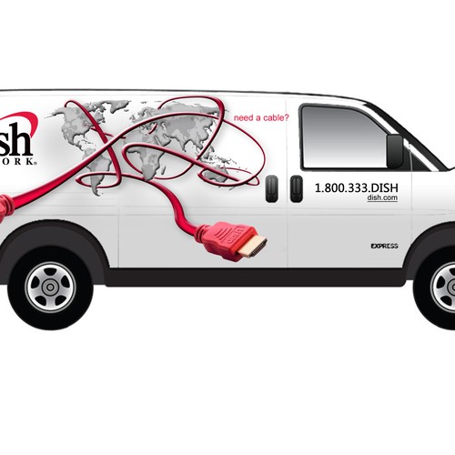 Diseño de V&S 002 ~ REDESIGN THE DISH NETWORK INSTALLATION FLEET de sculptor