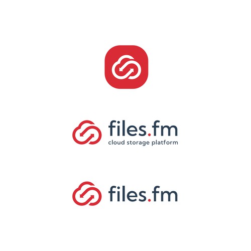 Files.fm logo and brand refresh for cloud storage platform Design by Xandy in Design