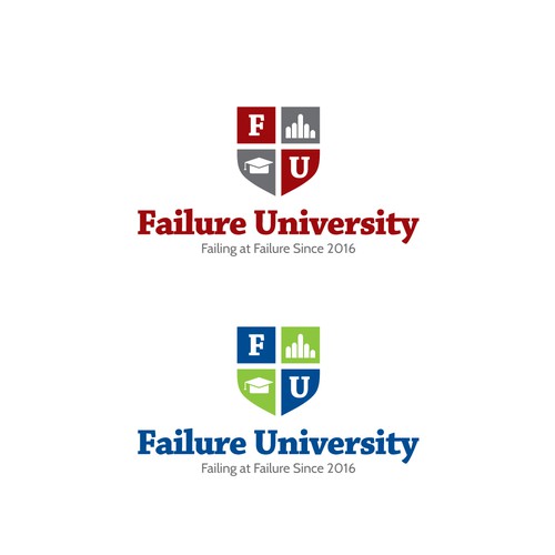 Design di Edgy awesome logo for "Failure University" di Lead