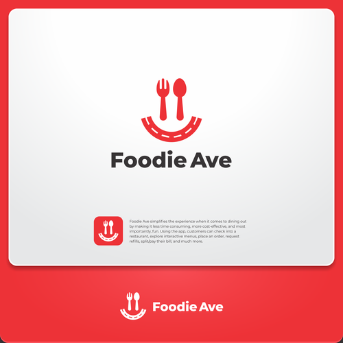 Design a logo for an app that's simplifying the dining out experience Design by - harmonika -