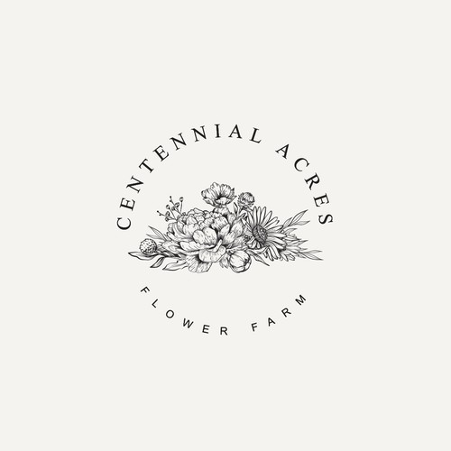 Flower farm looking for inviting logo Design by moon.design