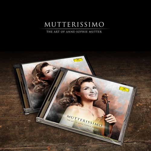 Illustrate the cover for Anne Sophie Mutter’s new album Design by sougatacreative