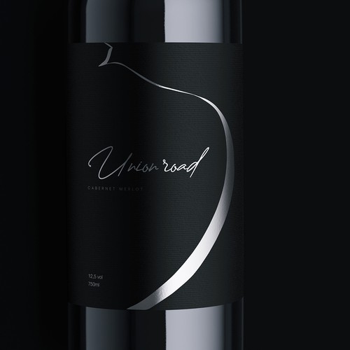 Wine label for new Australian Wine export brand. Design by Konstantine Oblakov