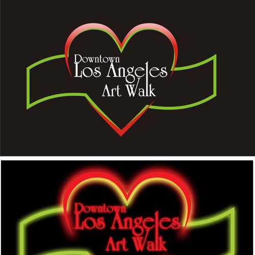 Downtown Los Angeles Art Walk logo contest Design by stipo