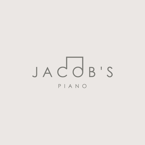 Piano related logo for my popular YouTube brand Design by cucuque design