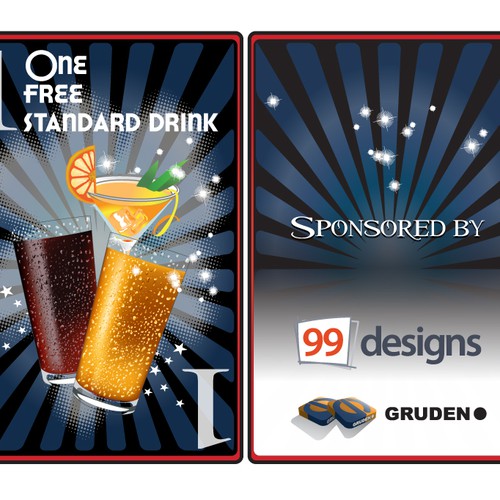 Design the Drink Cards for leading Web Conference! Ontwerp door vitmary